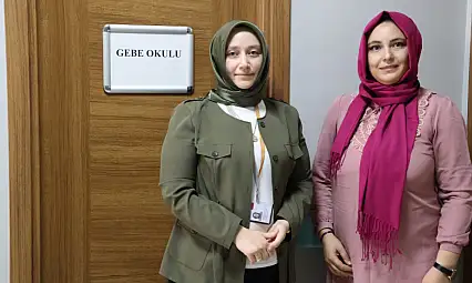 Kayseri'de gebelik sürecine bilimsel destek: Anne adayları bilinçleniyor