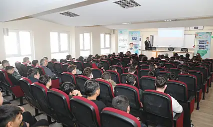 Kayseri'de gençlere 'su' dersi