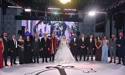 Kayseri'de görkemli düğün! Başkan ve Milletvekili de katıldı