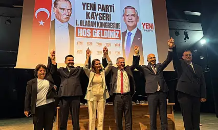 Kayseri'de gözler pazar gününde! YENİ Parti'de ilk kez yapılacak