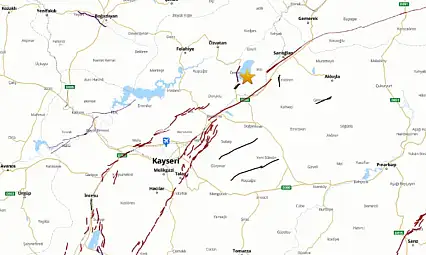 Kayseri'de hafif sarsıntı meydana geldi!