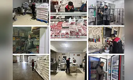 Kayseri'de hafta sonu denetimi! Didik didik edildi