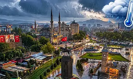 Kayseri'de hava bir anda değişecek! İşte yağışın başlayacağı gün