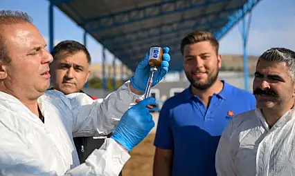 Kayseri'de çalışmalar başladı: İlk uygulamayı Müdür Saklav yaptı