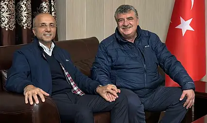 Kayseri'de iki siyasi isimden önemli buluşma