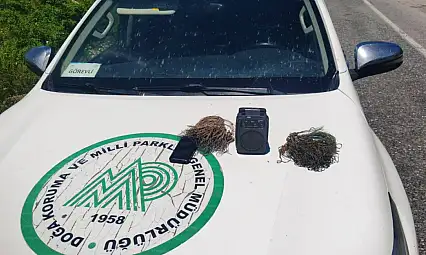 Kayseri'de kaçak av yapan şahıs yakalandı