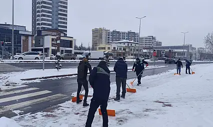 Kayseri'de kapalı yol kalmadı