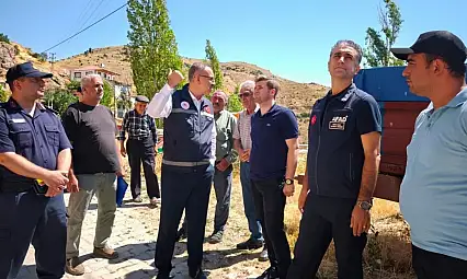Kayseri'de kaya düşmesinin yaşandığı mahallede kritik inceleme