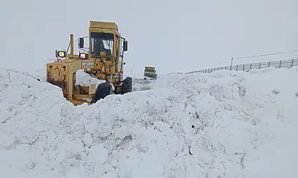 Kayseri'de kış mesaisi