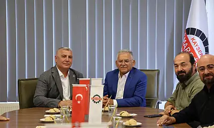 Kayseri'de kritik zirve! Büyükkılıç'tan OSB'ye dikkat çeken ziyaret