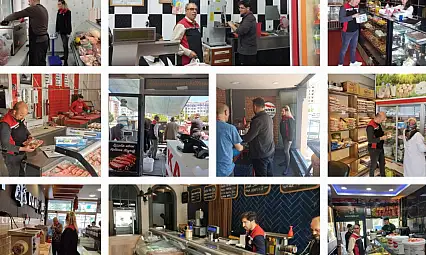 Kayseri'de Kurban Bayramı'nda halk sağlığı için kesintisiz gıda denetimi