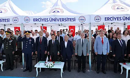 Kayseri'de milli tören düzenlendi!