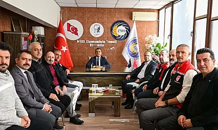 Kayseri'de Müdürden seçilen Başkana ziyaret