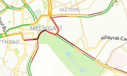 Kayseri'de okullar açıldı! Trafik kilitlendi