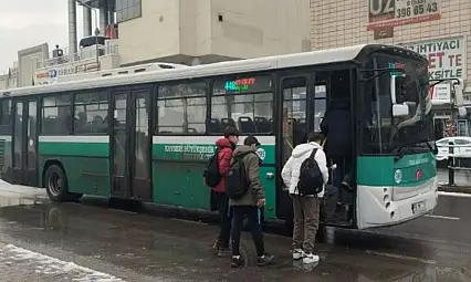 Kayseri'de otobüs bekleyenler dikkat! Bu sabah başladı