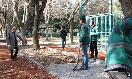 Kayseri'de parklarda çocuklar için yeni dönem