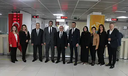 Kayseri'de PTT'nin 186. yılına özel hediye: 186. müşteri oldu