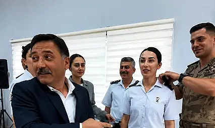 Kayseri'de rütbeler değişti!