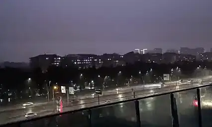 Kayseri'de sağanak başladı, saat kaça kadar sürecek!