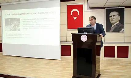 Kayseri'de sağlık çalışanlarına eğitim! Hastalar için hayati konu masada