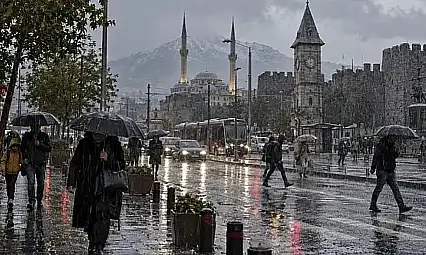 Kayseri'de sağanak alarmı! Meteoroloji gün gün uyardı