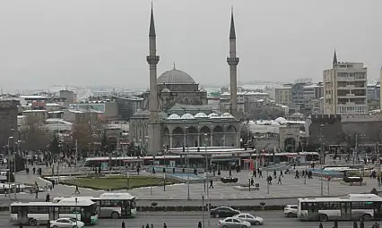 Kayseri Valiliğinde dikkat çeken buluşma