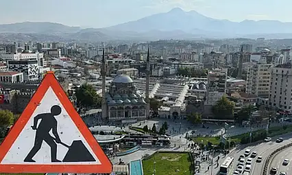 Kayseri'de sürücüler dikkat! Yol bir hafta kapalı olacak