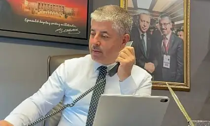 Kayseri'de telefonu açan karşısında milletvekilini buldu!