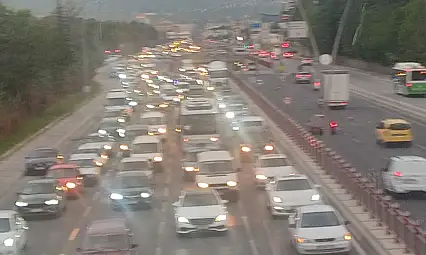 Kayseri'de trafik kitlendi! Aracıyla o güzergahtan giden pişman oldu