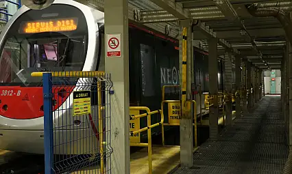 Kayseri'de tramvayda yerli üretimle yurt dışı bağımlılığı sona eriyor