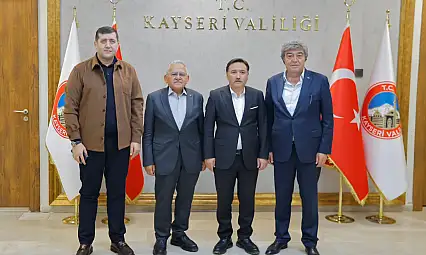 Kayseri'de üç isim Vali Çiçek'in makamında buluştu! İşte sebebi