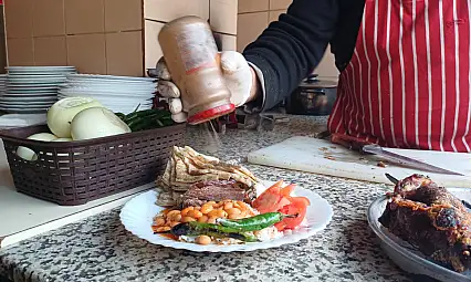 Kayseri'de ustasından tandır kebabı tarifi! Püf noktasını açıkladı
