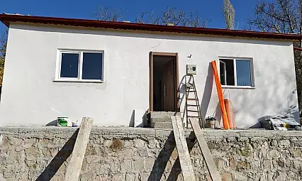 Kayseri'de vatandaşın yardımına belediye koştu! O evler kış gelmeden teslim edildi