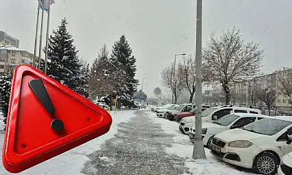 Kayseri'de vatandaşlara kritik uyarı! Bu noktalardan yürümeyin