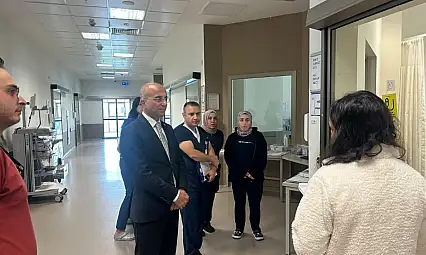 Kayseri'de vefa ziyareti: Aşkın Genç'ten Alçı'ya ziyaret