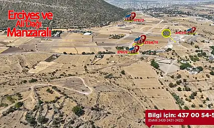 Kayseri'de villa parseli satılacak! İşte ihale tarihi