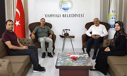 Kayseri'de yeni atama! İlk ziyaret Başkana