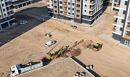 Kayseri'de yeni yerleşim alanlarının altyapısı güçlendiriliyor!