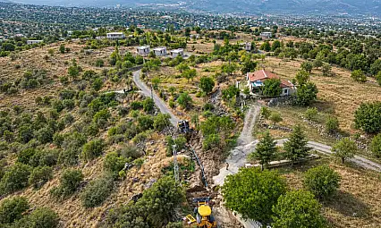 Kayseri'de yeni yerleşimler için KASKİ sahada!