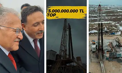 Kayseri'de yer altından bereket fışkırdı...