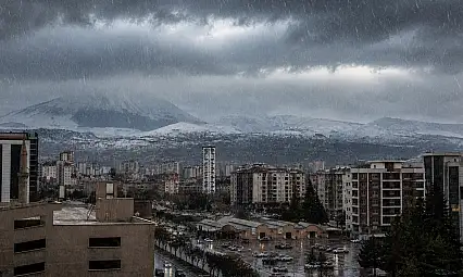 Kayseri'de yıllardır görülmeyen tablo! Meteoroloji verileri ortaya koydu