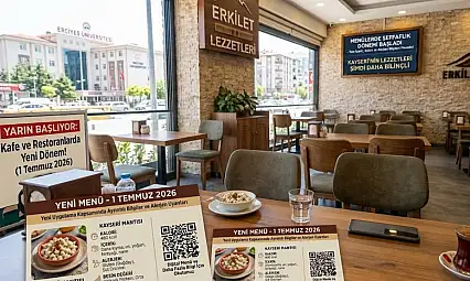 Kayseri'deki kafe ve restoranları ilgilendiren uygulama yarın başlıyor!