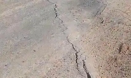 Kayseri'de korkutan görüntü! Ekipler alarma geçti