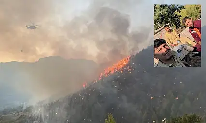 Kayseri'den Alanya'ya yangın desteği: Develi ekipleri bölgede!