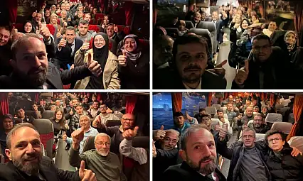 Kayseri'den bin 500 kişi gece yola çıktı! Ankara'ya bakın neden gittiler?