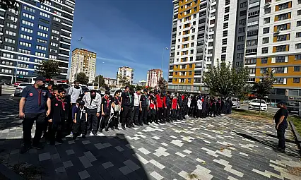 Kayseri Diyanet İzcileri uluslararası etkinliğe katıldılar