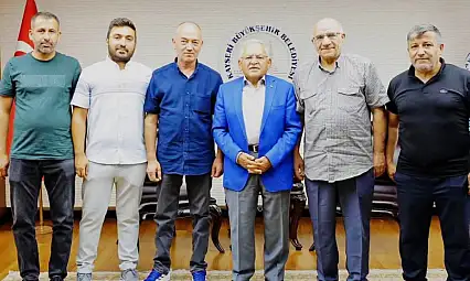 Kayseri Doğu Garajı esnafından Büyükkılıç'a: 'Hiçbir talebimiz geri çevrilmedi'