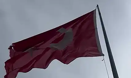 Kayseri Emniyeti'nden bayrak operasyonu