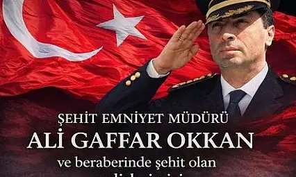 Kayseri Emniyeti Şehit Emniyet Müdürünü unutmadı!