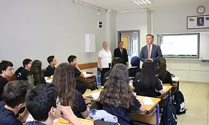 Kayseri Fen Lisesi öğrencilerine İl Müdürü Esen'den ziyaret!